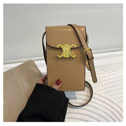 New Luxury Simple style crossbody Universal phone bag