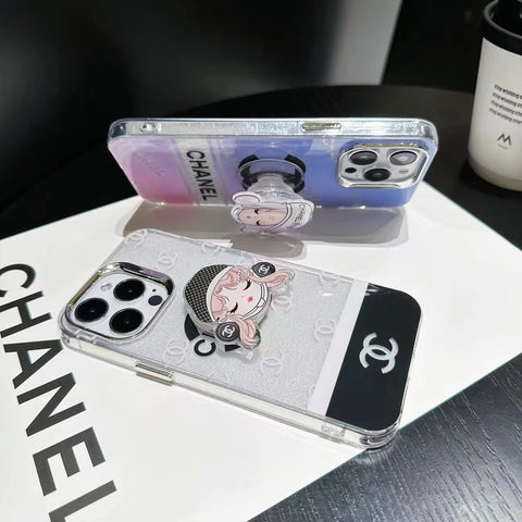 New Fashion Cartoon holder phone case for iPhone