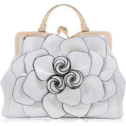 New Fashion Flower cowhide Handbag