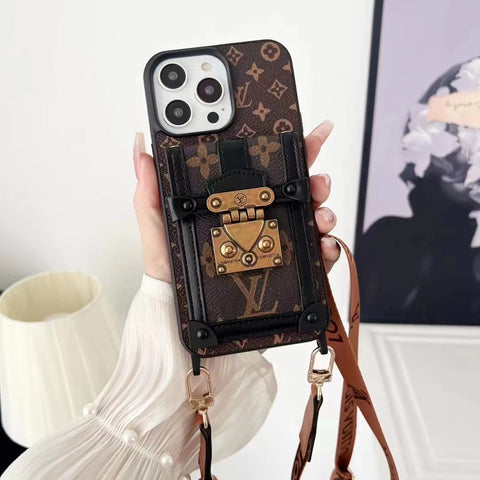 Luxury  Leather card  phone case for iphone