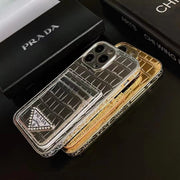 Luxury  Diamond Leather phone case for iphone