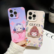 New Fashion Cartoon holder phone case for iPhone