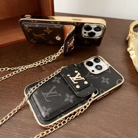 Wallet Chain Phone Case  for iphone