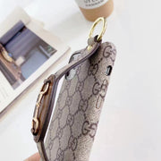 Luxury  wrist strap phone case for iphone