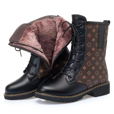 New Fashion Retro Plush Short Boots