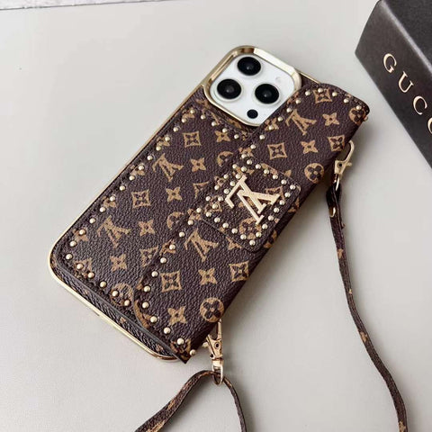 Wallet Crossbody Phone Case for iPhone