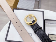 New Luxury fashion cowhide belt