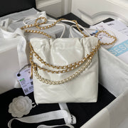 2023 Luxury CC Pearl Chain Handbag