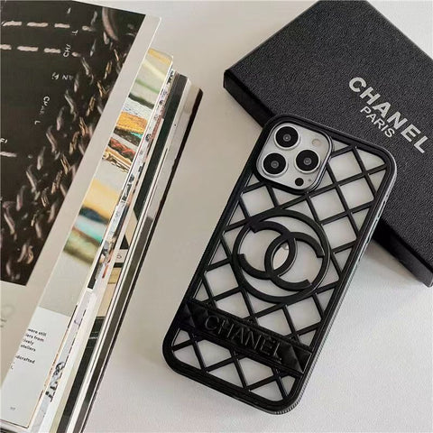 Fashion hollow out heat dissipation phone case for iphone