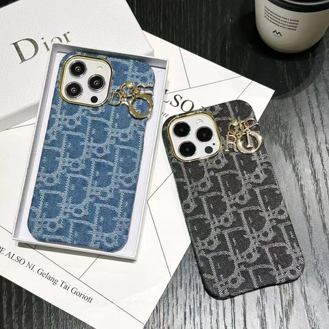 New Fashion Retro denim fabric phone case for iPhone