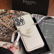 New Luxury  Insert card Crossbody phone case for iPhone