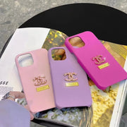 Fashion Luxury CC cortex phone case for iPhone