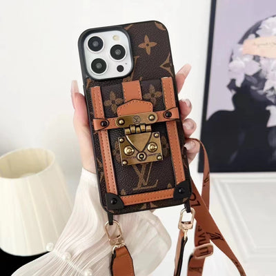 Luxury  Leather card  phone case for iphone