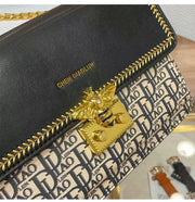 New Luxury Chain embroidery cortex Handbag