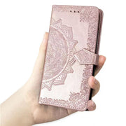 Luxury  leather Card phone case For Samsung Z fold