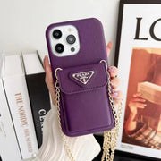 Luxury  Leather card  phone case for iphone