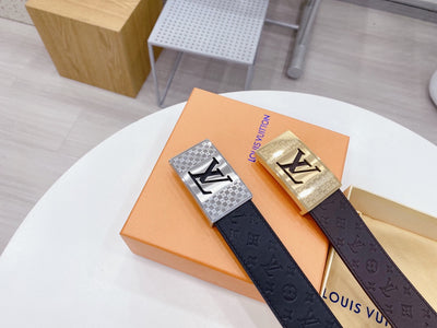 New Luxury Retro VL cowhide belt