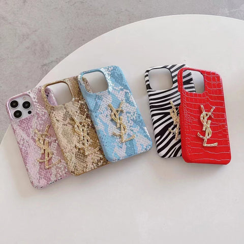 Fashion Glitter Snake pattern phone case for iPhone