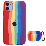 Rainbow Phone Case + AirPods Case