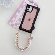 Luxury Pearl Chain phone case for iphone