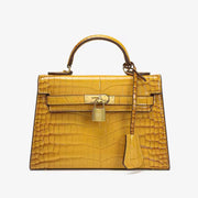 New Luxury crocodile pattern cortex Handbag