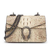 New Retro crocodile pattern cortex Handbag