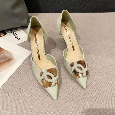 Fashion New CC pointed toe high heels