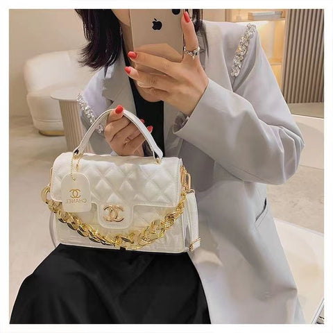 New Luxury fashion cowhide Handbag