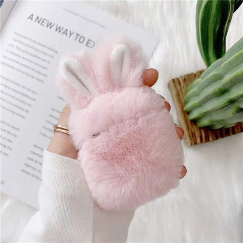 Plush Bunny  Airpods case