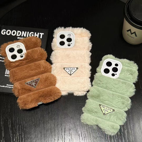 Luxury Plush phone case for iphone