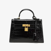 New Luxury crocodile pattern cortex Handbag