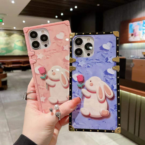 Cute Square Bracket Phone Case