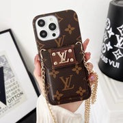 Luxury  Leather card  phone case for iphone