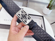 New Luxury Letter printing cowhide belt