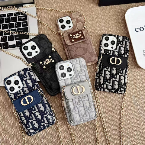 Luxury  Leather card  phone case for iphone