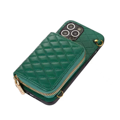 Multifunctional zero wallet crossbody phone case