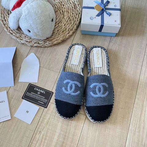 2023 New CC canvas slippers