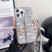 New Luxury  Insert card Crossbody phone case for iPhone