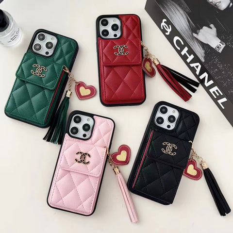 Luxury  Leather card  phone case for iphone