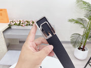 New Luxury fashion cowhide belt