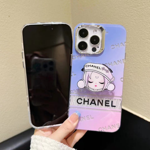 New Fashion Cartoon holder phone case for iPhone