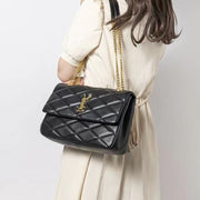 New Luxury chain with large capacity cortex Handbag