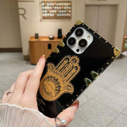 Luxury Square Bracket Phone Case