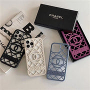 Fashion hollow out heat dissipation phone case for iphone