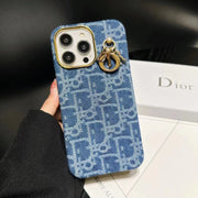 New Fashion Retro denim fabric phone case for iPhone