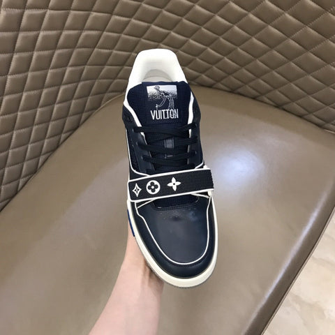 L V - Strap Sneaker - Navy