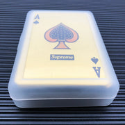 Waterproof gold transparent poker