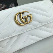 Double G Wallet - White