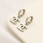 Xiaofeng Titanium Double C Earrings