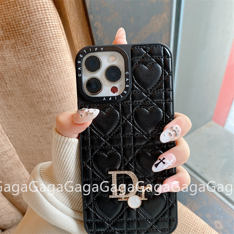 Soft leather luxury phone case